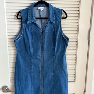 Plus size Jean dress